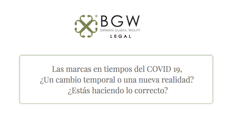 Las marcas en tiempos del COVID-19, ¿Un cambio temporal o una nueva realidad? ¿Estás haciendo lo correcto?